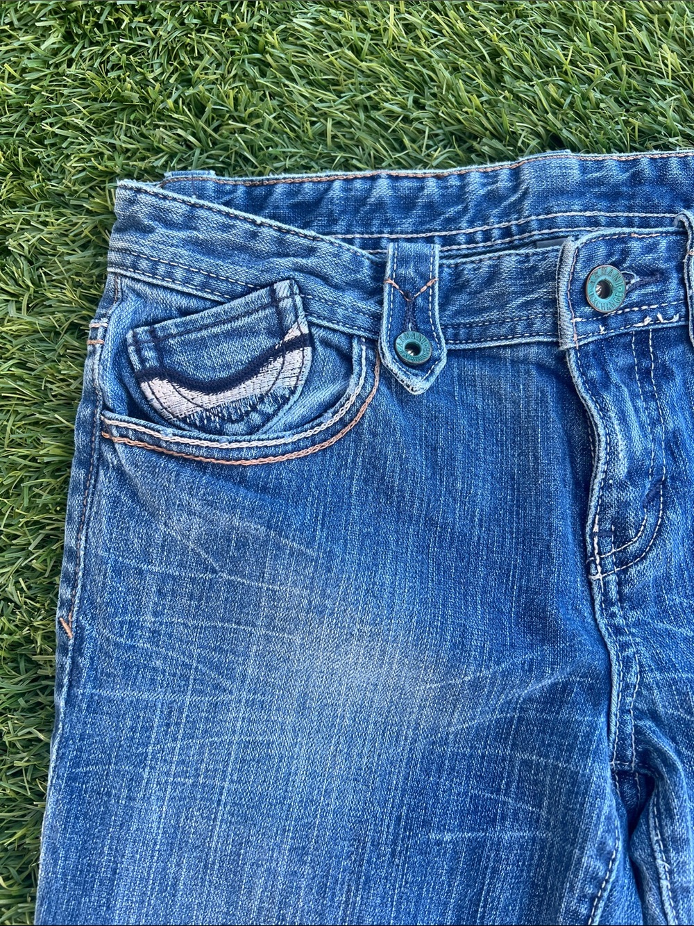Armani Exchange Women's Light Blue Flared Jeans - Picture 7 of 15